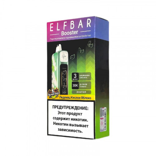 Elf Bar 30000 Леденец кислое яблоко
